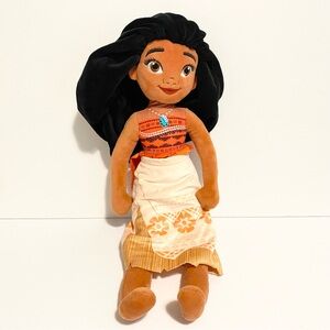 Disney Moana Soft Doll Plush 19” Stuffed Toy Polynesian Princess Figure